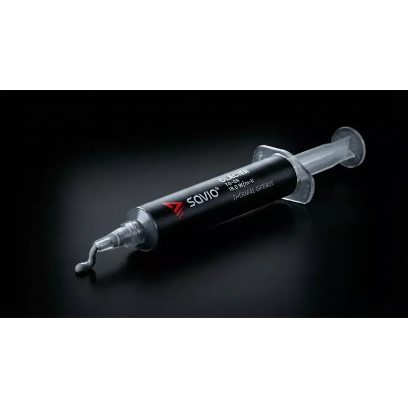 Lämpötahna SAVIO TG-05 2g — lämmönjohtavuus 18 W/m·K, 2 ml