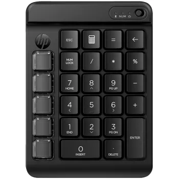 HP 430 ohjelmoitava langaton numeronäppäimistö, langaton, Bluetooth, mekaaninen, musta