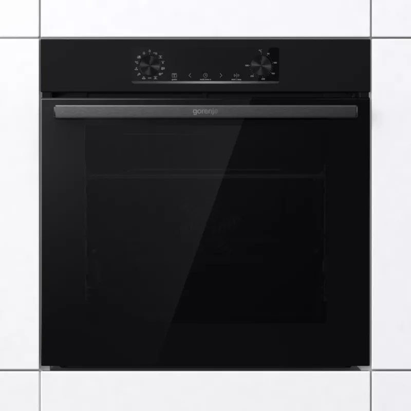 Gorenje sähköuuni BOS6737E06B RAL9005, suuri, sähkö, 77 l, 77 l, 2300 W, 300 °C
