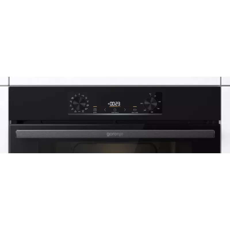 Gorenje sähköuuni BOS6737E06B RAL9005, suuri, sähkö, 77 l, 77 l, 2300 W, 300 °C