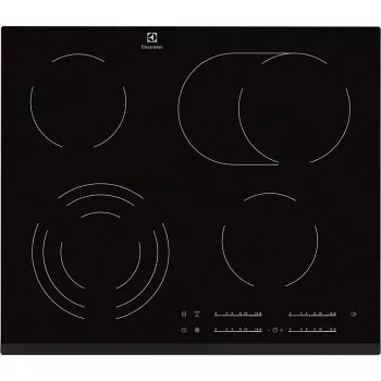 Electrolux EHF6547FXK keittotaso musta kalusteisiin asennettava 4 vyöhykettä