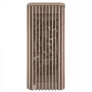 PC-kotelo ASUS ProArt PA401 Wood Edition beige — Mid-Tower, metallinen etupaneeli