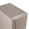PC-kotelo ASUS ProArt PA401 Wood Edition beige — Mid-Tower, metallinen etupaneeli