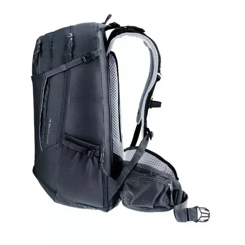 DEUTER Trans Alpine 30 reppu – 30L pyöräilyreppu, musta