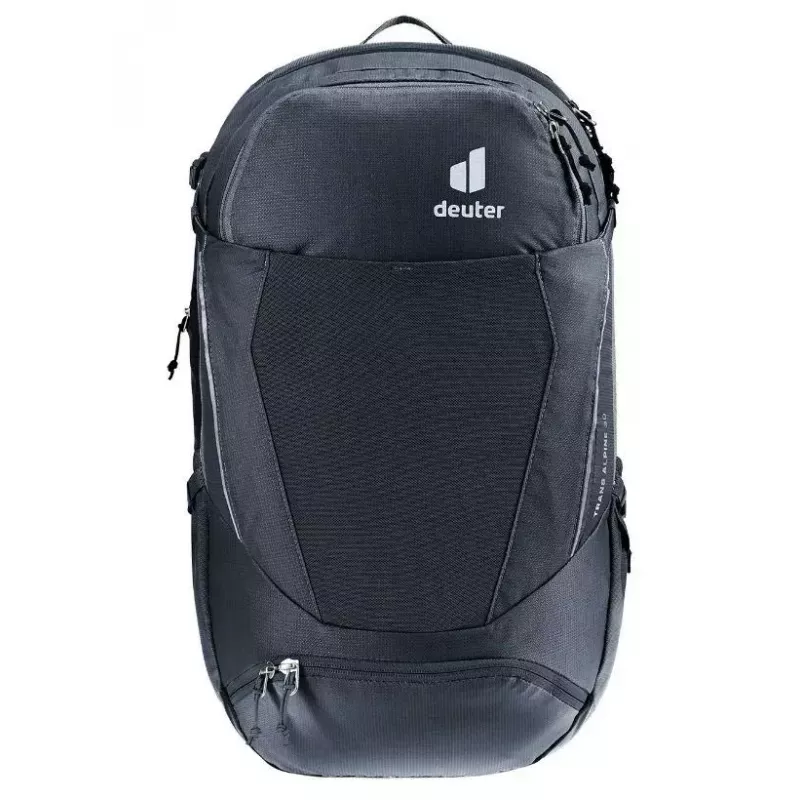 DEUTER Trans Alpine 30 reppu – 30L pyöräilyreppu, musta