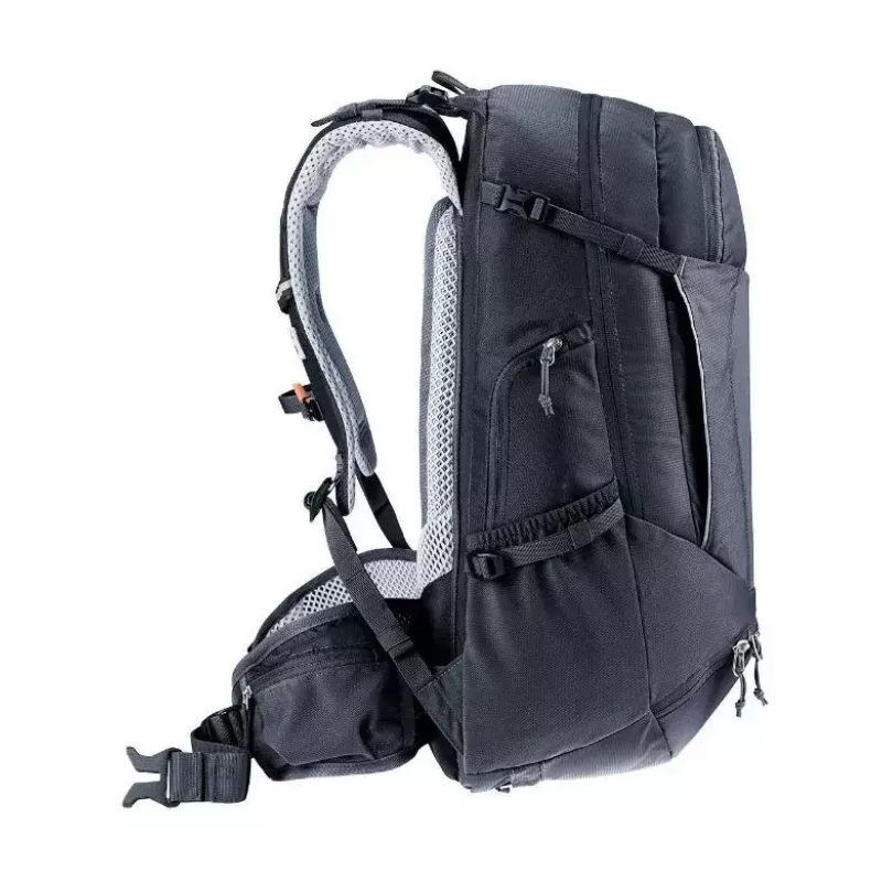 DEUTER Trans Alpine 30 reppu – 30L pyöräilyreppu, musta