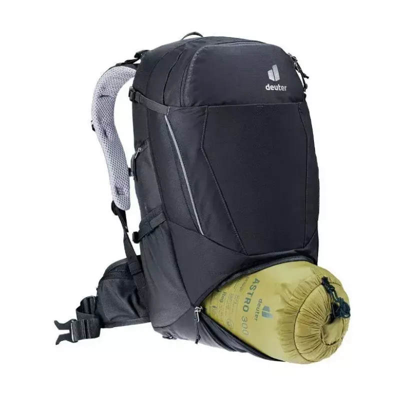 DEUTER Trans Alpine 30 reppu – 30L pyöräilyreppu, musta