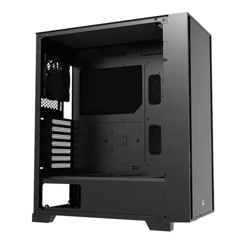 PC-kotelo Montech AIR 1000 SILENT Midi Tower musta