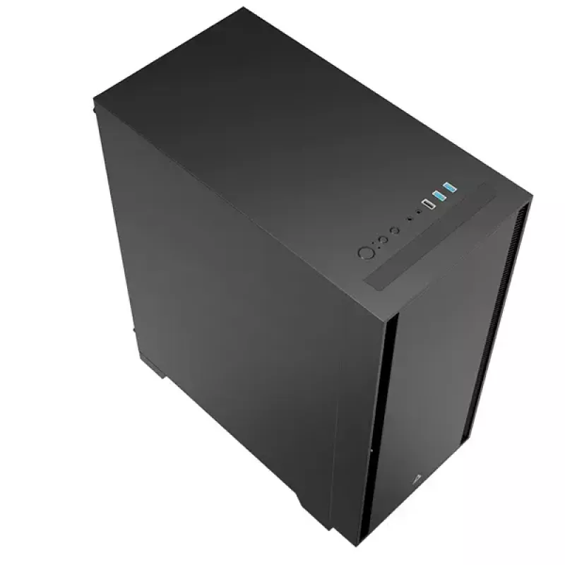 PC-kotelo Montech AIR 1000 SILENT Midi Tower musta