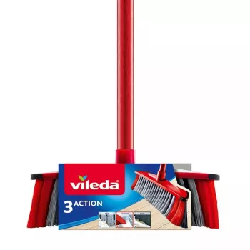 Luuta VILEDA Indoor kovat harjakset, teknopolymeeri, 1300 mm varsi, 280×60 mm pää