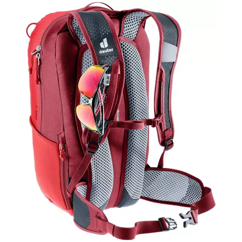 Päiväreppu DEUTER Race 16 — päiväreppu, 16 L tilavuus, cherry