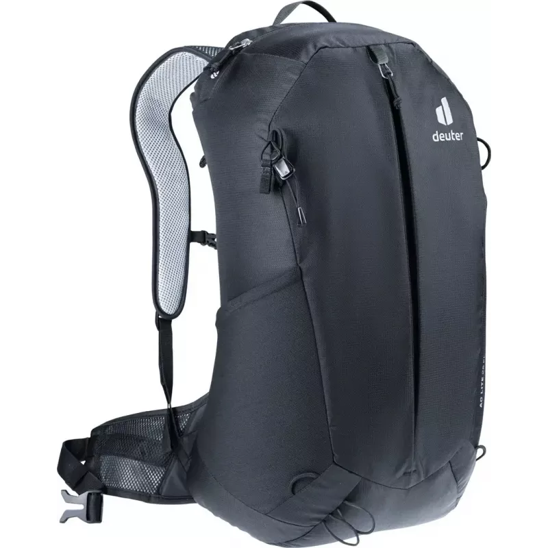 Reppu DEUTER AC Lite 25 EL musta — ilmastoitu päiväreppu, 25 l tilavuus