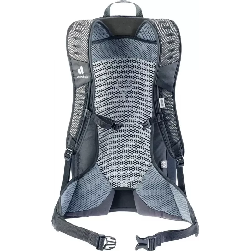 Reppu DEUTER AC Lite 25 EL musta — ilmastoitu päiväreppu, 25 l tilavuus