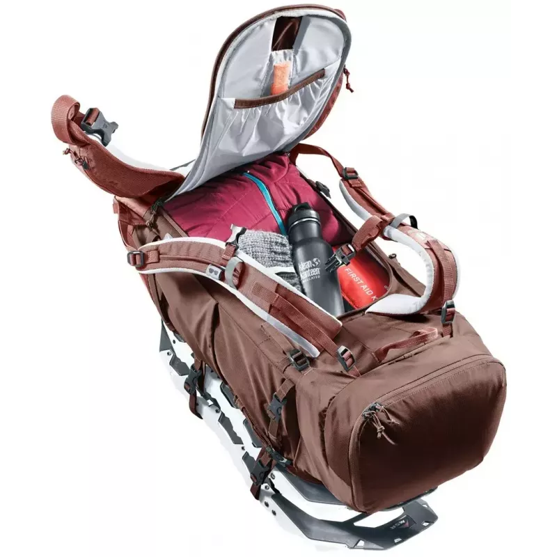 Reppu DEUTER Rise 32+ SL naisten – 32 L, SL-istuvuus, raisin/caspia