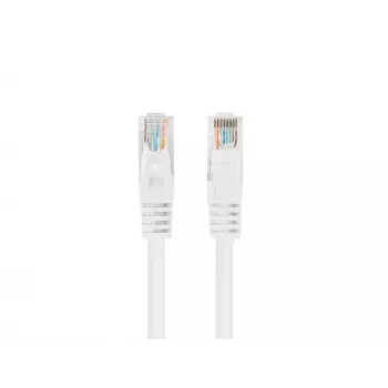 Verkkokaapeli Lanberg PCU6-20CC-0200-W RJ-45 Cat6 2 m valkoinen