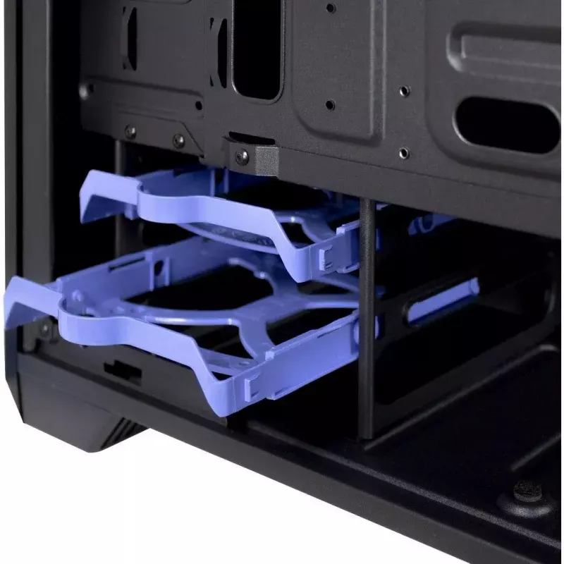 PC-kotelo Inter-Tech H-606 Micro Tower musta