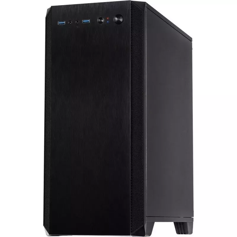 PC-kotelo Inter-Tech H-606 Micro Tower musta
