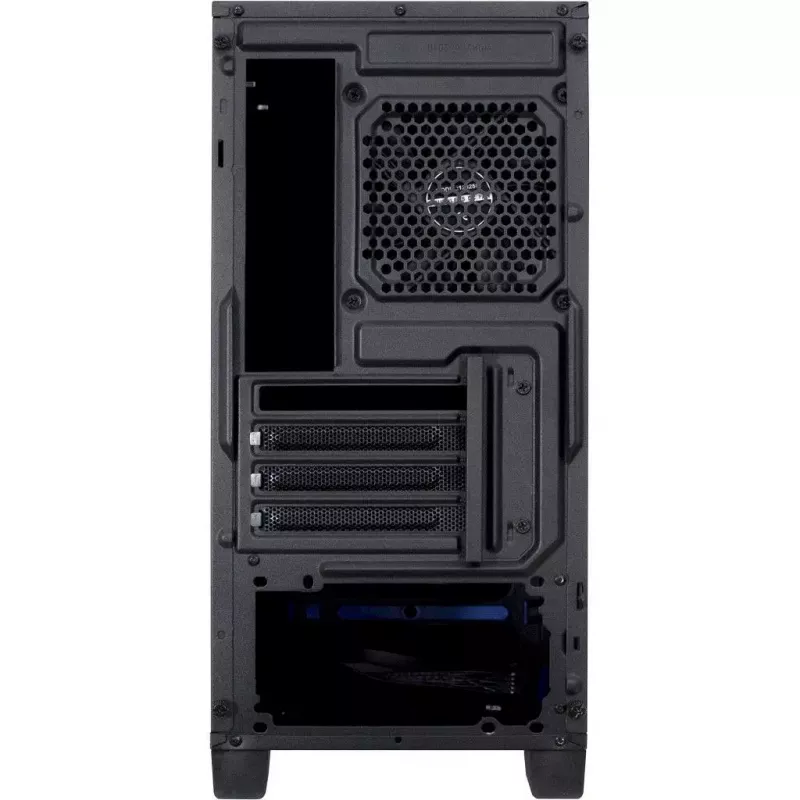 PC-kotelo Inter-Tech H-606 Micro Tower musta
