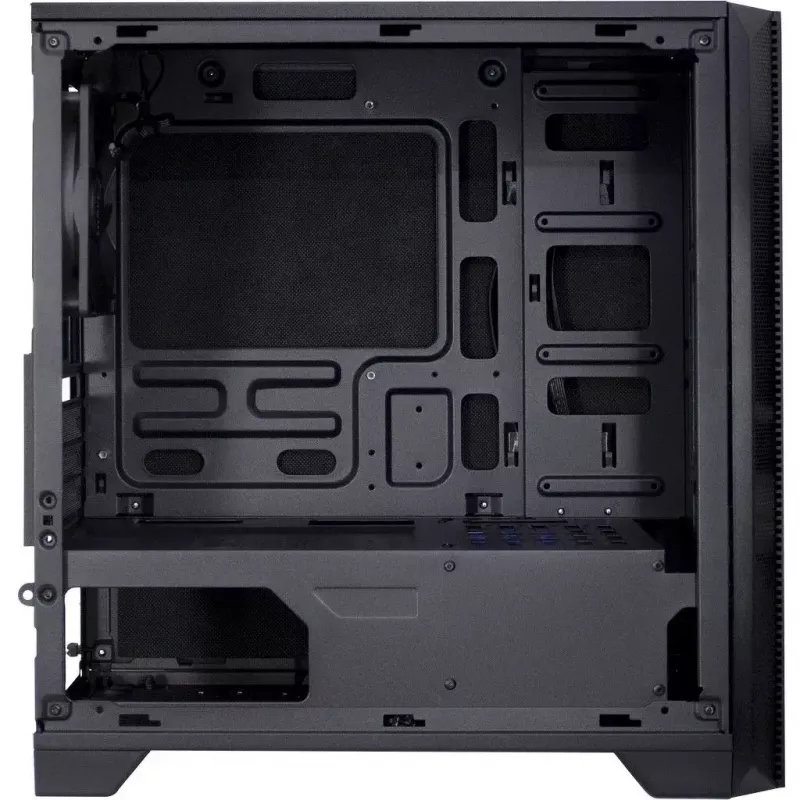 PC-kotelo Inter-Tech H-606 Micro Tower musta