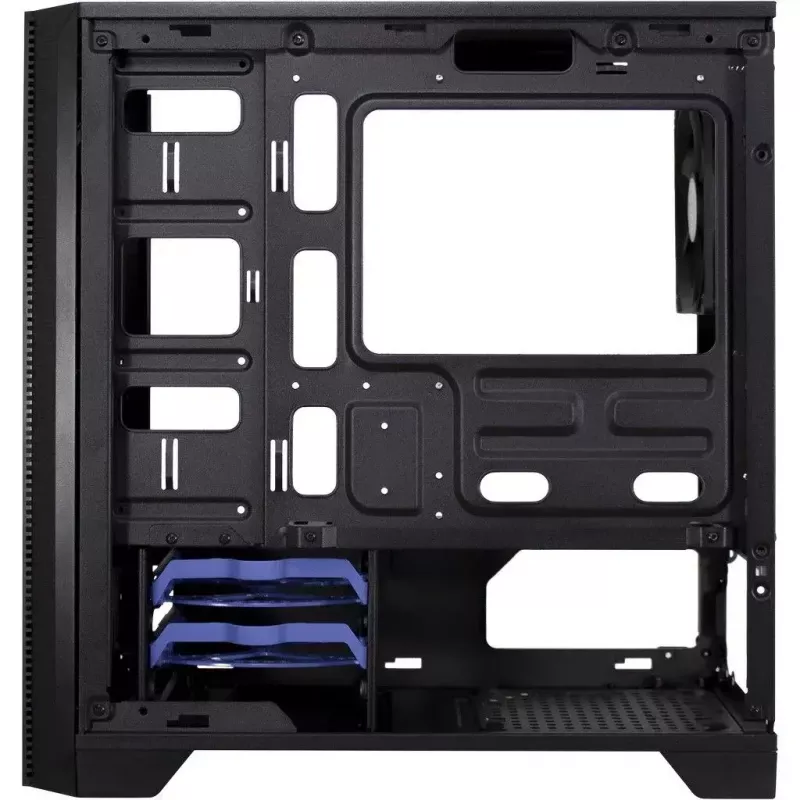 PC-kotelo Inter-Tech H-606 Micro Tower musta