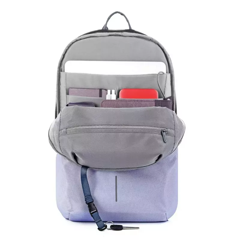 XDDESIGN varkaudenestoreppu Bobby Soft – laventelinharmaa, varkaudenestoreppu urbaani reppu P705.992