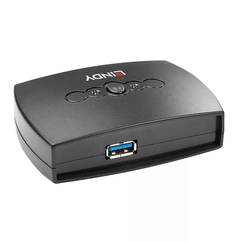 Lindy 2-porttinen USB 3.0 -kytkin