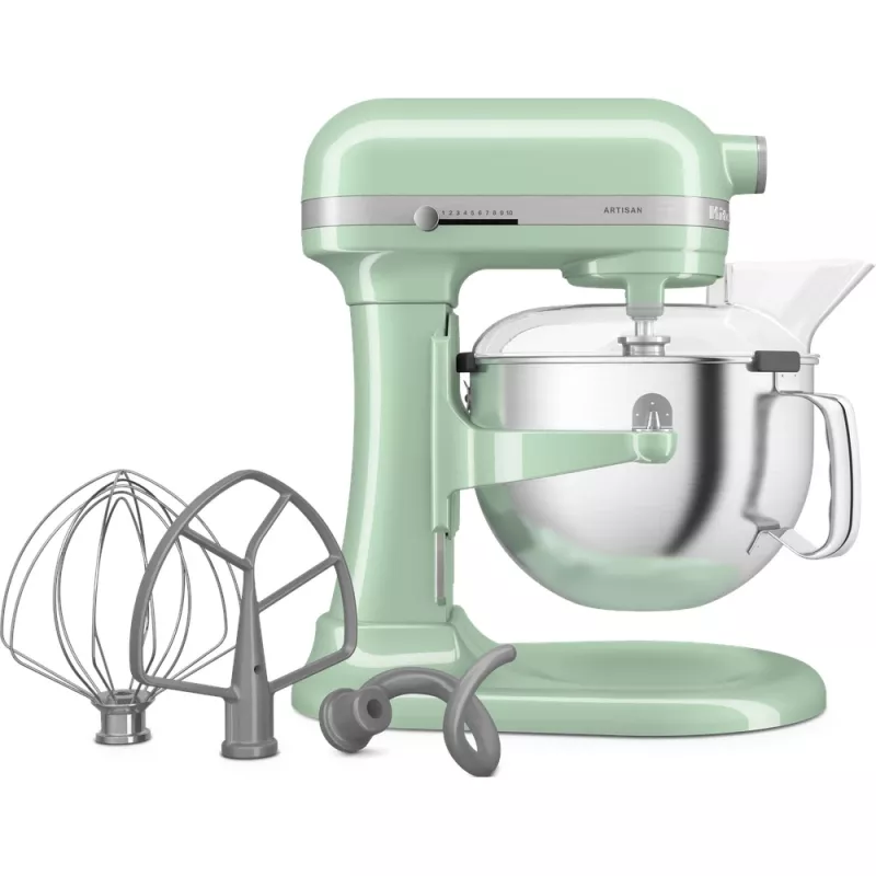KitchenAid 5KSM60SPXEPT yleiskone 375 W vihreä, harmaa, ruostumaton teräs