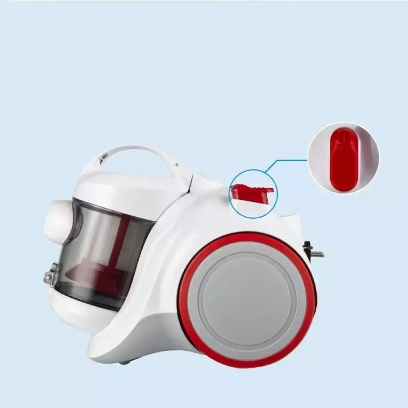 Pussiton pölynimuri Midea C5 MC01PLWH 700 W, 1,5 l pölysäiliö, valkoinen