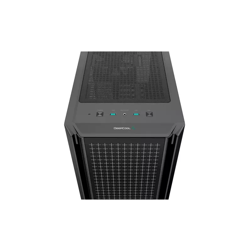 Mid Tower -tietokonekotelo DeepCool CG540 – musta, ATX-tuki, tilava sisätila, optimoitu ilmavirta
