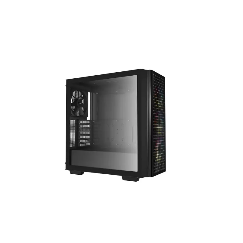 Mid Tower -tietokonekotelo DeepCool CG540 – musta, ATX-tuki, tilava sisätila, optimoitu ilmavirta