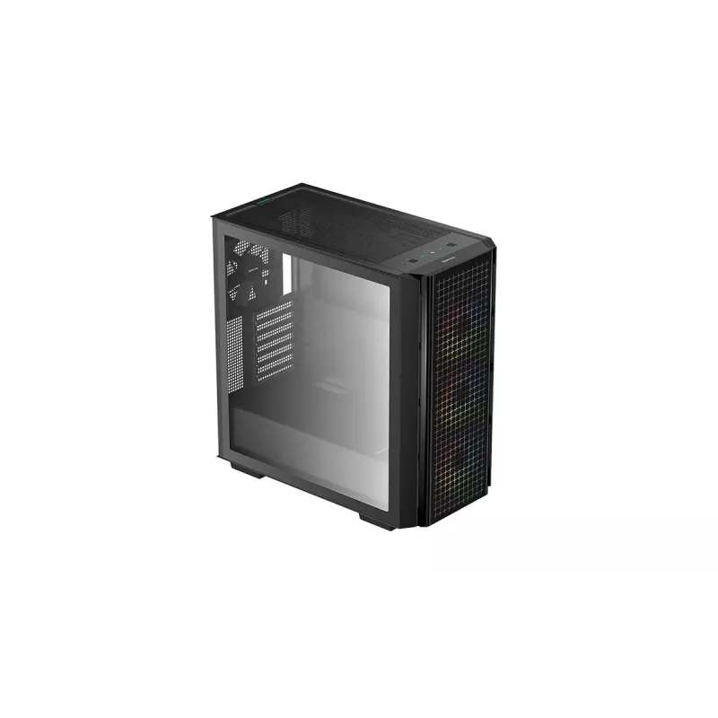 Mid Tower -tietokonekotelo DeepCool CG540 – musta, ATX-tuki, tilava sisätila, optimoitu ilmavirta