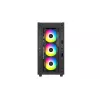 Mid Tower -tietokonekotelo DeepCool CG540 – musta, ATX-tuki, tilava sisätila, optimoitu ilmavirta