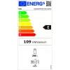 Vapaasti seisova jääkaappi BEKO RSSA290M41WN — 286 L kapasiteetti, energialuokka E, 38 dB, valkoinen