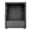 FSP S110-B kotelo Mini-Tower mITX, mATX musta, Small Form Factor (SFF), PC, musta, micro ATX, Mini-ITX, Mesh, metalli, 16 cm