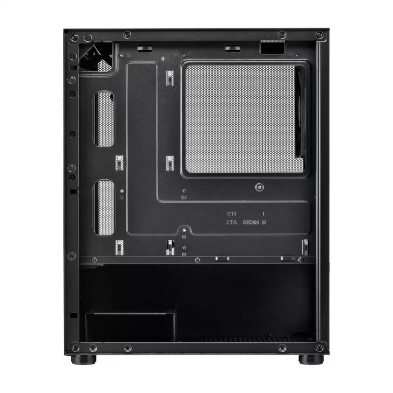 FSP S110-B kotelo Mini-Tower mITX, mATX musta, Small Form Factor (SFF), PC, musta, micro ATX, Mini-ITX, Mesh, metalli, 16 cm