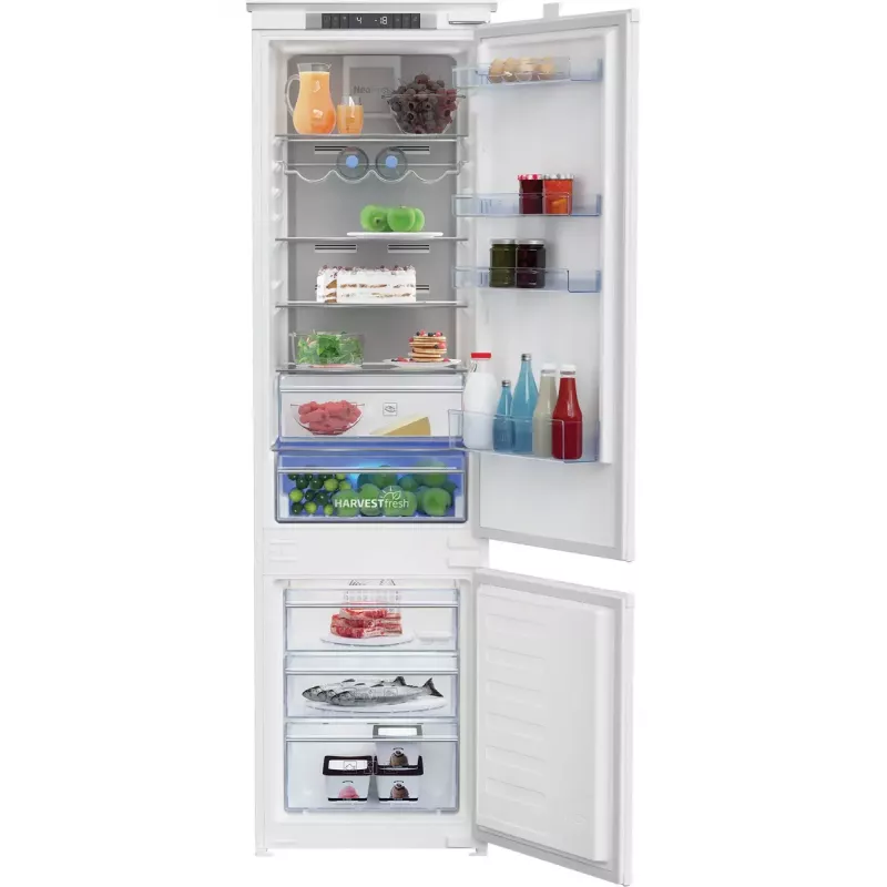 Beko BCNA306E42SN jääkaappi-pakastin kalusteisiin 284 L valkoinen