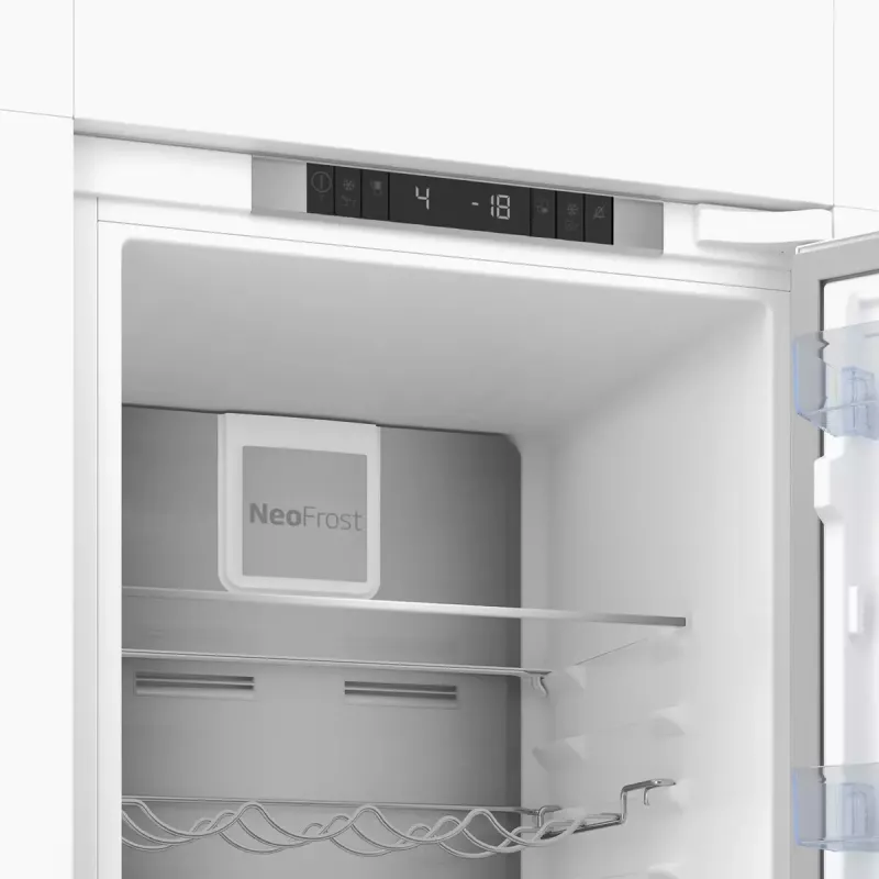 Beko BCNA306E42SN jääkaappi-pakastin kalusteisiin 284 L valkoinen