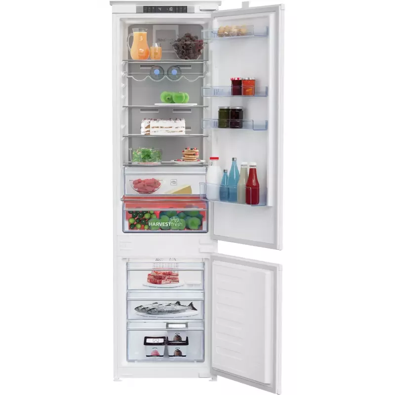 Beko BCNA306E42SN jääkaappi-pakastin kalusteisiin 284 L valkoinen
