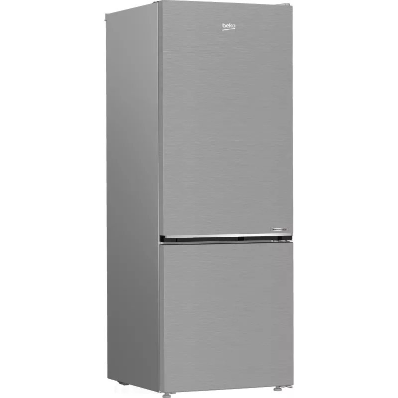 Beko B3RCNE564HXB jääkaappi-pakastin vapaasti seisova 490 L hopea