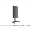 Multibrackets M Public Floorstand Basic 150 sis. hyllyn ja kameratelineen