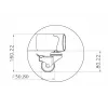 Multibrackets M Public Floorstand Basic 150 sis. hyllyn ja kameratelineen