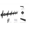 Seinäkiinnike Multibrackets M Wallmount Pro MBW3U Tilt musta