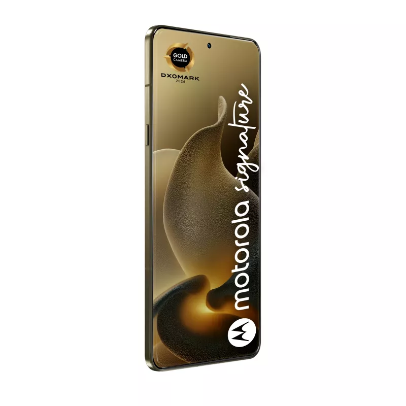 Motorola signature 17,2 cm (6,78 inch) Dual SIM Android 16.0 5G USB Type-C 16 GB 512 GB 5200 mAh kulta