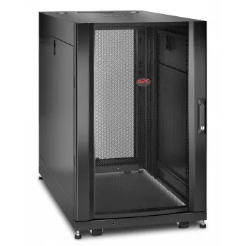 APC NetShelter SX, palvelinkotelokehikko, 18 HE, musta, 925H x 600W x 1070T mm