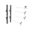 Multibrackets M Pro Series -kiinteät varret 400 mm -näyttökiinnitysvarsi