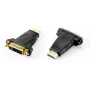 Equip HDMI-DVI-D Dual Link -adapteri, DVI (24+1), HDMI A, musta