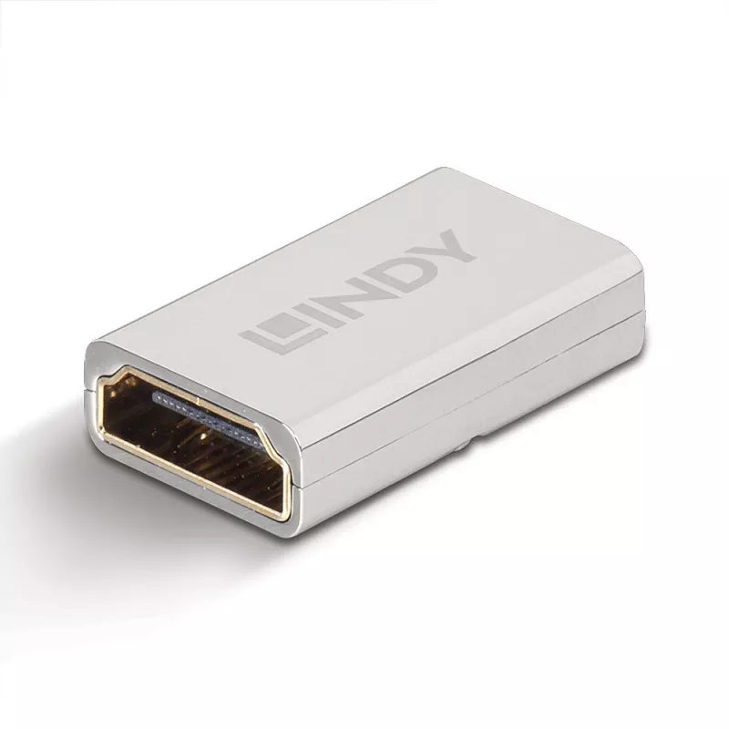 Lindy HDMI 2.1 naaras-naaras-liitin, HDMI 2.1, HDMI 2.1, hopea