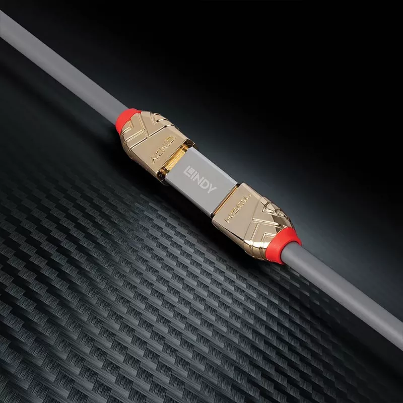 Lindy HDMI 2.1 naaras-naaras-liitin, HDMI 2.1, HDMI 2.1, hopea