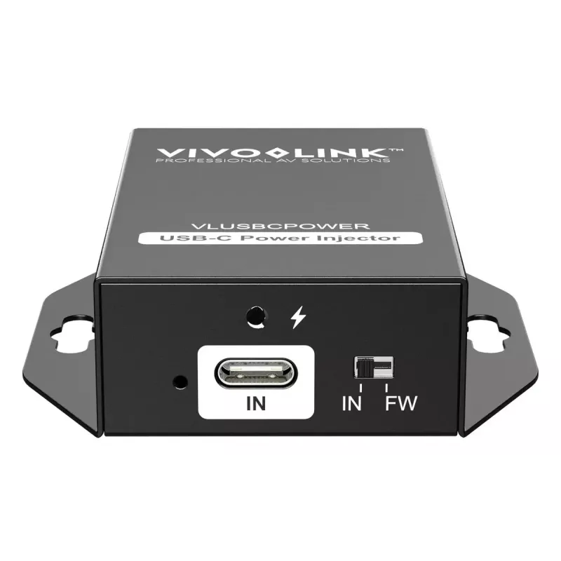 Ohjausprosessori VivoLink VLUSBCPOWER – virransyöttö- ja ohjausliitäntä USB-C-järjestelmille