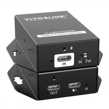 Ohjausprosessori VivoLink VLUSBCPOWER – virransyöttö- ja ohjausliitäntä USB-C-järjestelmille